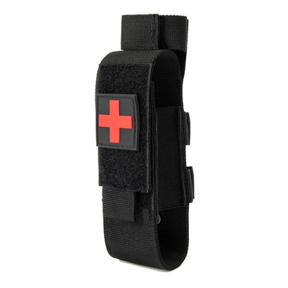 Tactical Molle Tourniquet Holder, Portable TQ Military First Aid Equipment Case & Trauma Medical Shear Pouch
