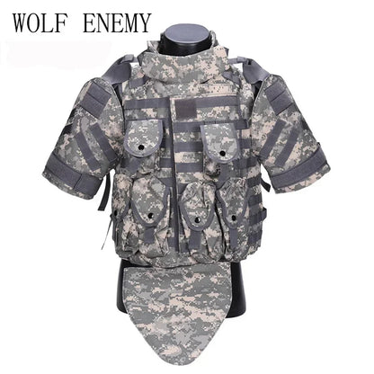 Hiking Vest  Outerdoor CS Cosplay OTV Tactical Camouflage Vest Hunting Molle Hiking CS Typhon Highlander Vest