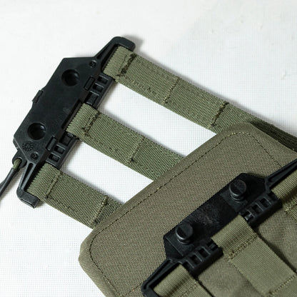 Pro IR-Resistant Fireproof Tactical Vest - 1000D Nylon Hard/Soft Panel Carrier System with Quick Release | Outdoor Security Survival Gear