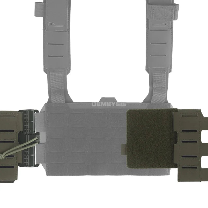 Tactical Chest Rig Expansion Kit Scalable Design Tactical Vest Molle Front Panel Hunting Vest Airsoft Training Gear  Accessories