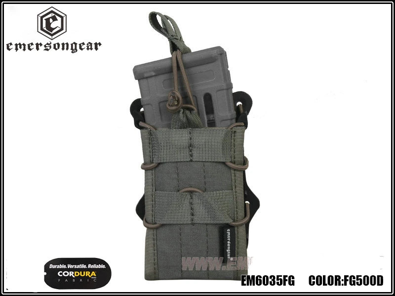 NEW EMERSONGear Double Modular Rifle Magazine Pouch Airsoft Hunting Utility MOLLE MAG Digital Desert Double Modular Pouches