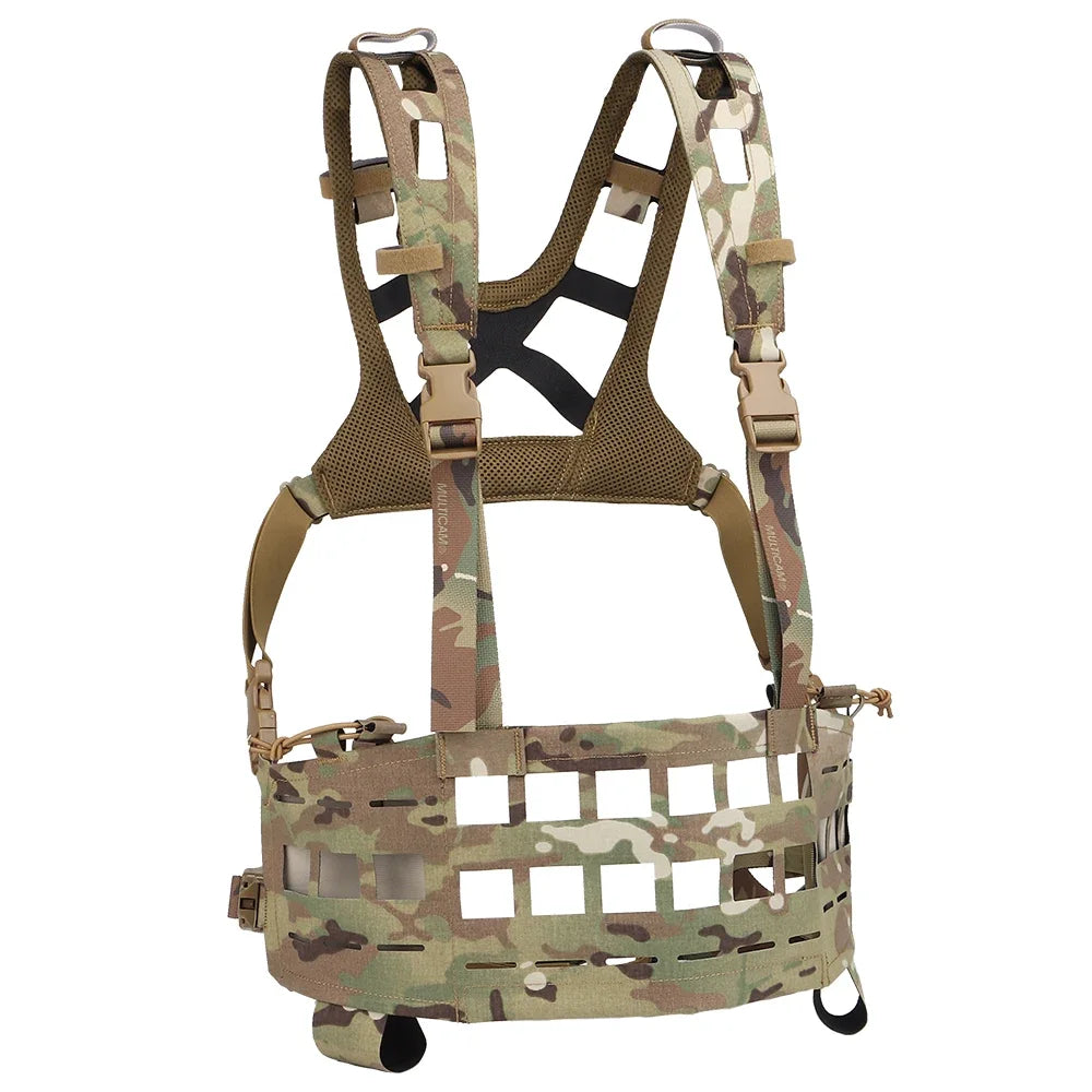 JPC Tactical Vest SPC Chest Rigs Lightweight MOLLE Militar Hunting Airsoft Assault Vest Multi-functional Load Carriage Platform