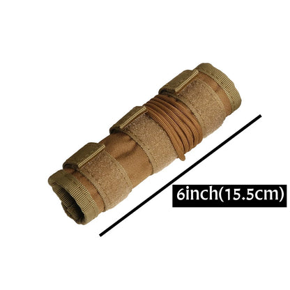 4/5/6/7/9inch Tactical Suppressor Protective Cases For Hunting Shooting Gun Protection nylon Suppressor Cover