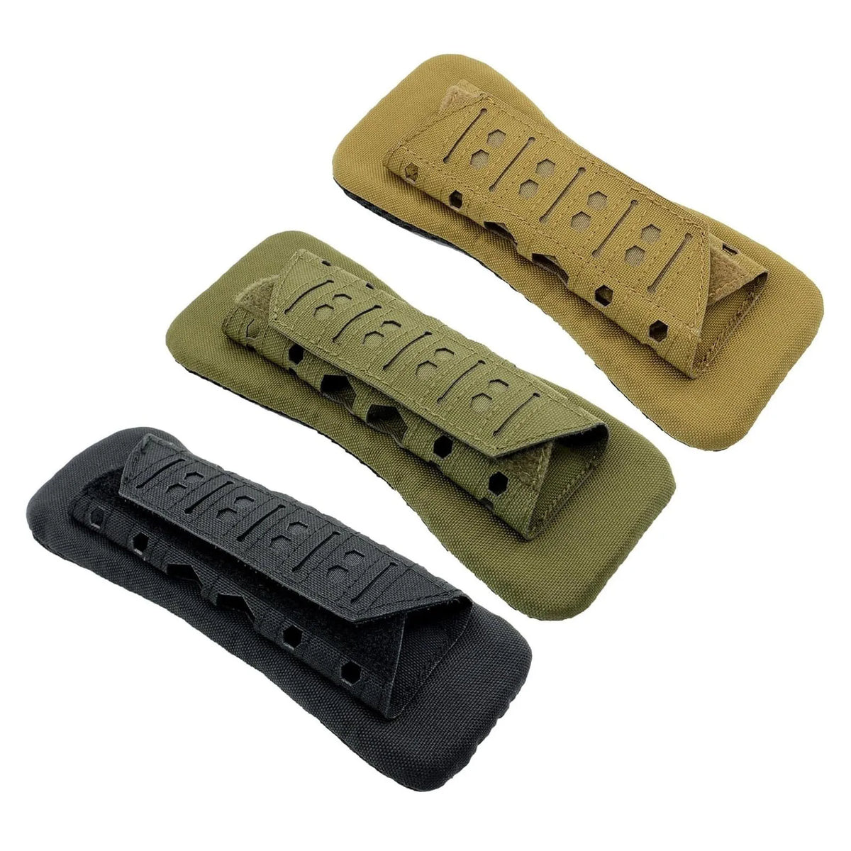 Tactical Shockproof Pressure Relief Shoulder Pad Outdoor Breathable Cushioning Non-slip Shoulder Pad Backpack Vest Accessories