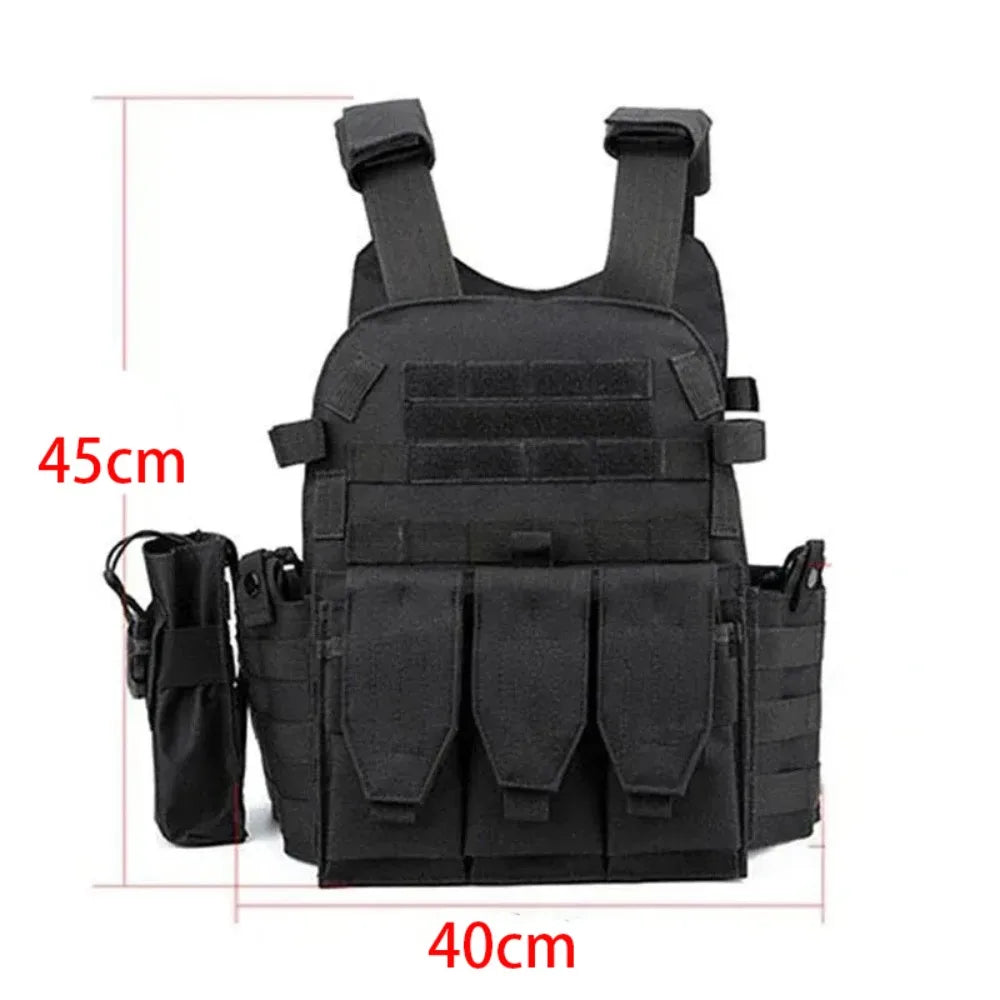Children Bulletproof Vest Level III Camouflage Tactical Body Armor Breathable Multi Functional 6094 Vest Stab Proof