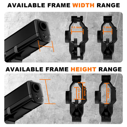 Universal Pistol Holster For Glock G17 G19 G19X G26 G43 G43X 1911 P220 P320 Universal Handgun Series Hunting Accessories