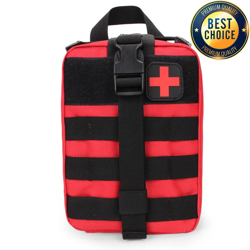 Molle Tactical First Aid Kits Medical Bag Emergency SOS Outdoor Hunting Emergency Camping Hiking Travel Survival Tool EDC Pouch