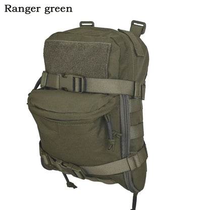 Tactical Hydration Backpack Combat Training Assault Molle Bag Outdoor Hunting Vest Back Plate Carrier Water Bag 1PC