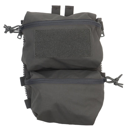 POSEIDON DEFENSE Back Panel Modular Expand Storage Backpack Rucksack Knapsack Double Bag Compatible With FC V5 PC Vest