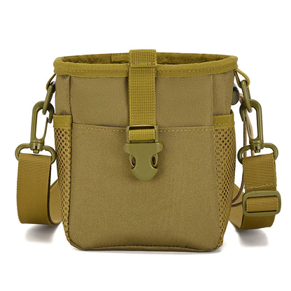Tactical Magazine Dump Pouch Molle Drawstring Utility Belt Fanny Hip Holster Bag Outdoor Recovery Ammo Pouch Should Waist Bag