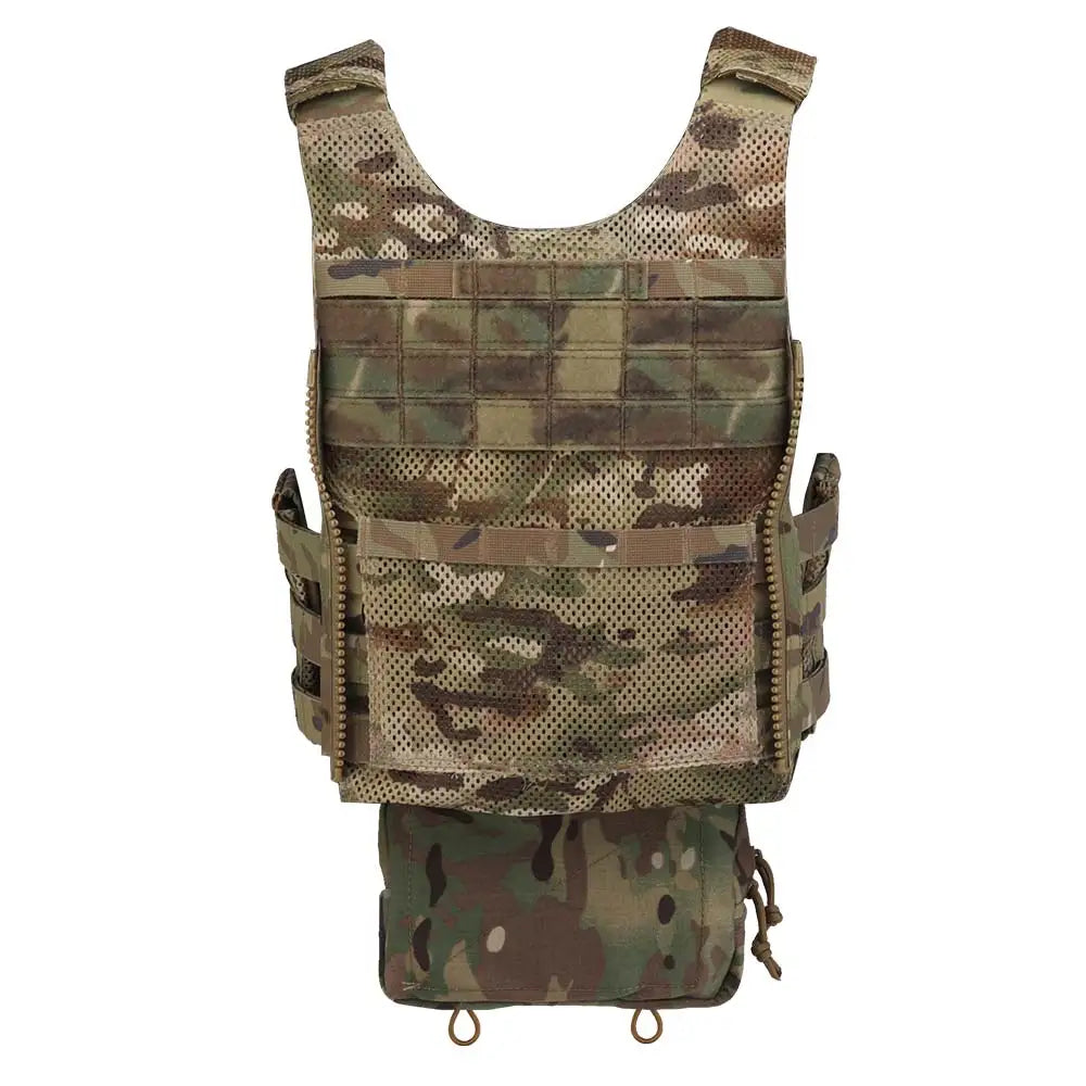 LV119 OTB Maritime Tactical Plate Carrier Vest Set Mesh Lightweight Quick Release MOLLE System Hunting Combat Airsoft Vest Gear
