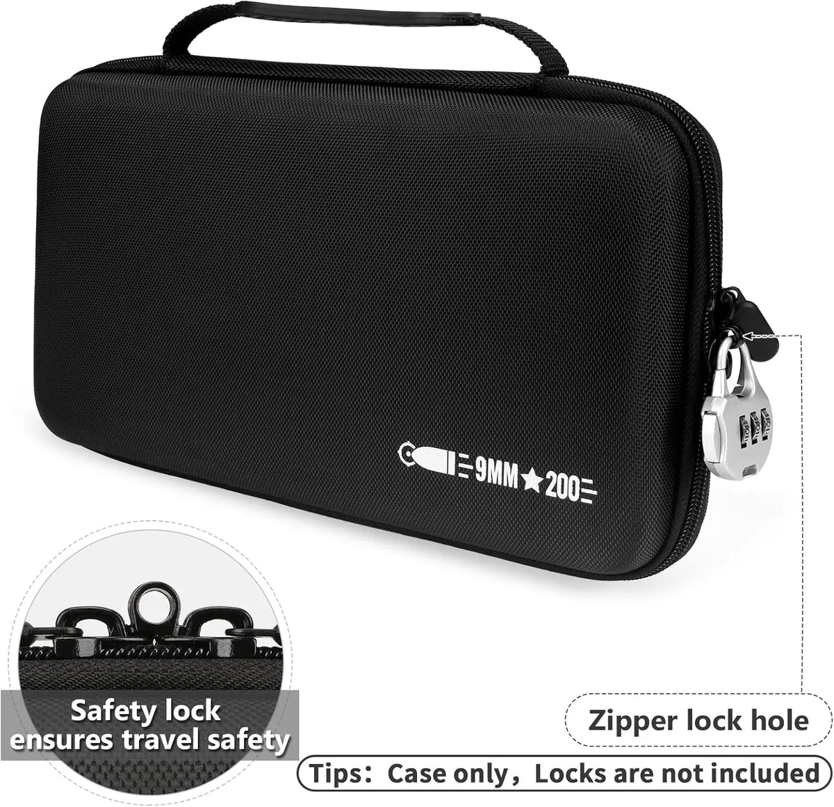 9mm .22LR .223/5.56mm Ammo Pouch Large Capacity Handbag for Ammunition Storage Box Hunting Cartridge Bag Bullet Case Organizer
