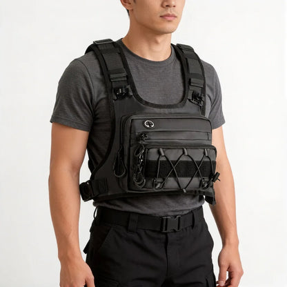 New Tactical Chest Bag Multi-functional Off-road Motorcycle Travel Portable Hiking Riding Backpack Core Pack