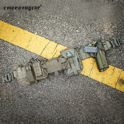 Emersongear Battle Belts Combat Hunting Molle Padded Patrol Heavy Duty Waist Strap Hiking Outdoor Camping Waistband