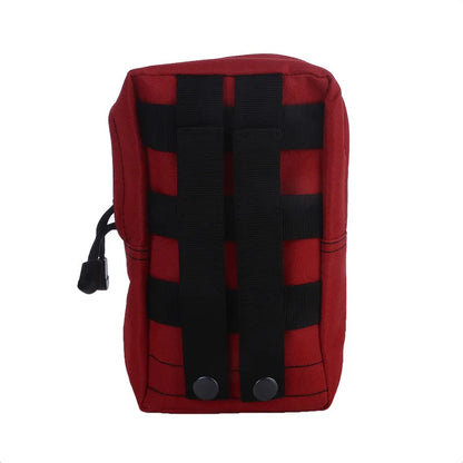 600D Oxford Outdoor Military Tactical Bag EDC Molle Tool Zipper Waist Accessories Durable Belt Comouflage Pouch Hunting Airsoft