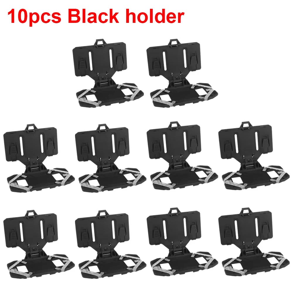 1/5/10PCS Tactical Folded Navigation Board Practical Chest Bag Map Case Mobile Phone Holder Pouch Molle Vest Airsoft Accessories