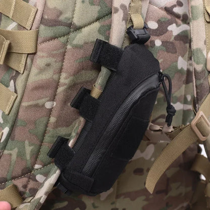 Tactical Molle Bag Backpack Shoulder Strap Accessory Pouch, Multifunctional EDC Tool Pockets Small Compact Pouchs