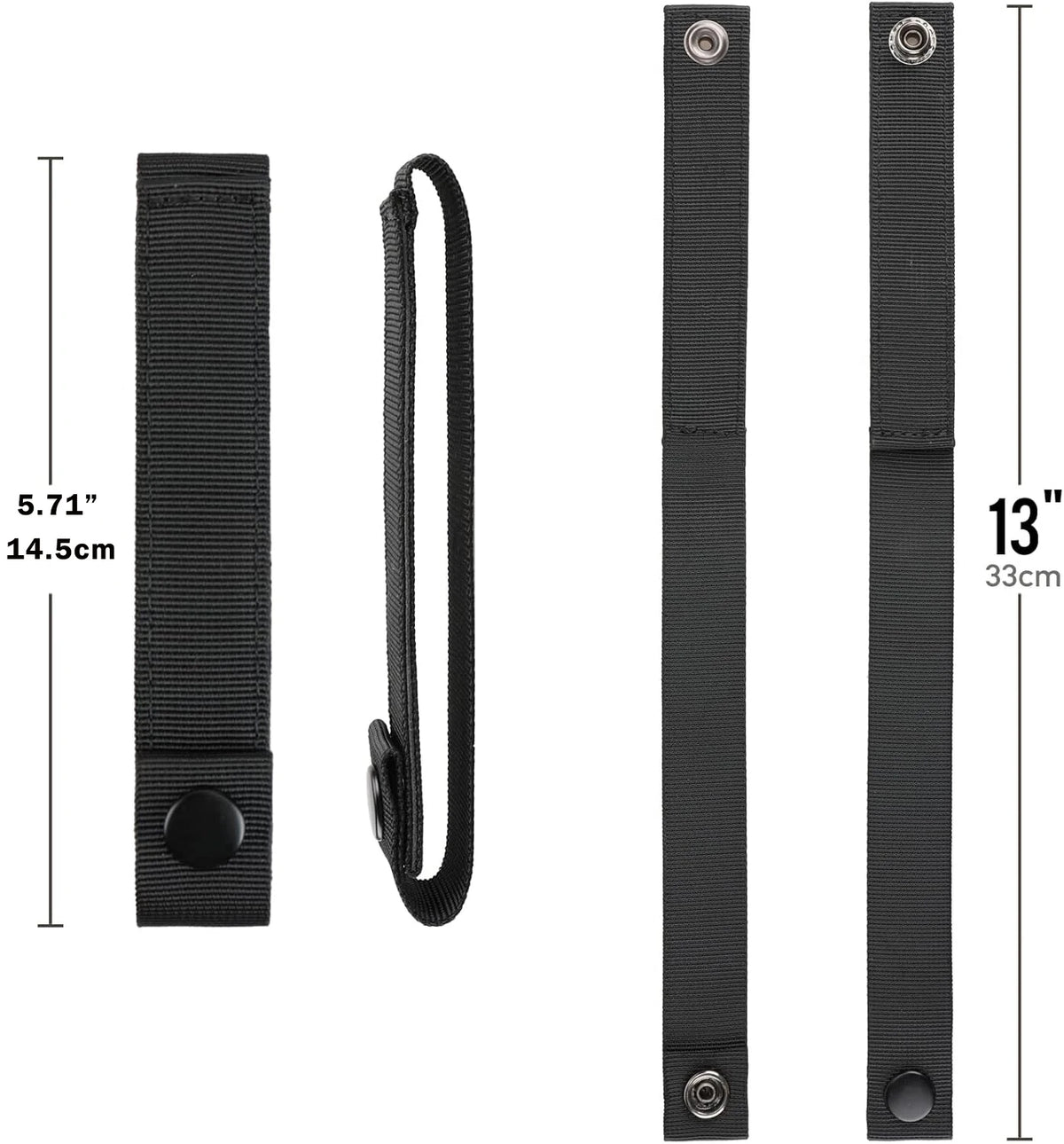 Outdoor Molle Straps Tactical Bag Nylon Strap Webbing Vest Attachment Snap Buckle Molle Webbing Straps Backpack Accessories