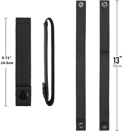 Outdoor Molle Straps Tactical Bag Nylon Strap Webbing Vest Attachment Snap Buckle Molle Webbing Straps Backpack Accessories