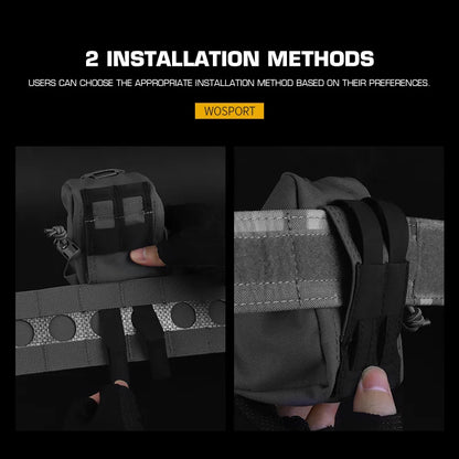 Tactical Frag Pouch Multi-Purpose Grenade Pouch with Waist Belt Storage for Outdoor Hunting Accessories