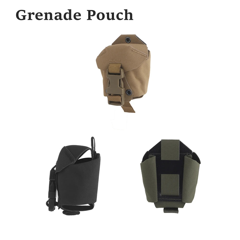 Molle Grenade Pouch With Quick Release Buckle Used for M67 or Similar Sizes Item