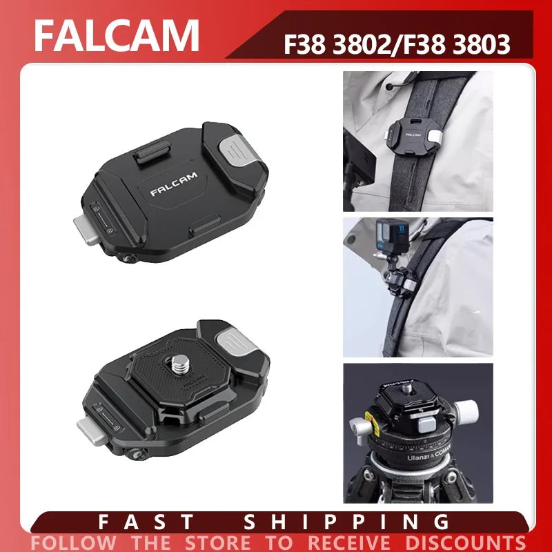 FALCAM F38 Quick Release Kit for Backpack V2 F38 3802/F38 3803/F38 3803P Camera Strap Clip for Camera Expansion Accessories