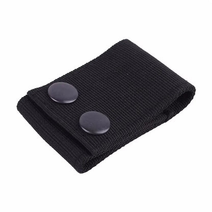 Tactical Handcuff Strap Holder Case Heavy Duty Nylon Double Snap Slide-On fits 2" Duty Belts, Hunting Handcuff Holster