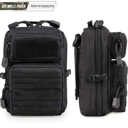 Tactical MOLLE Utility Pouch Mini EDC Tool Phone Storage Bag Medical IFAK Pack for Waist Carry
