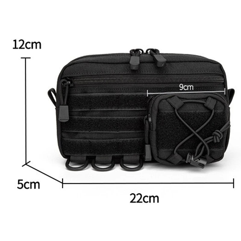 Outdoor First Aid Pouch Molle EMT Pouches Rip-Away Hunting IFAK Medical Bag Outdoor Emergency Survival Kit Quick Release Design