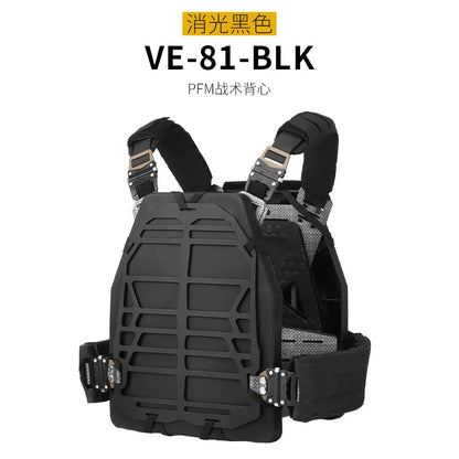 Modular PFM Perforated Lightweight Tactical Vest with Cooling Inner Lining for Outdoor Training