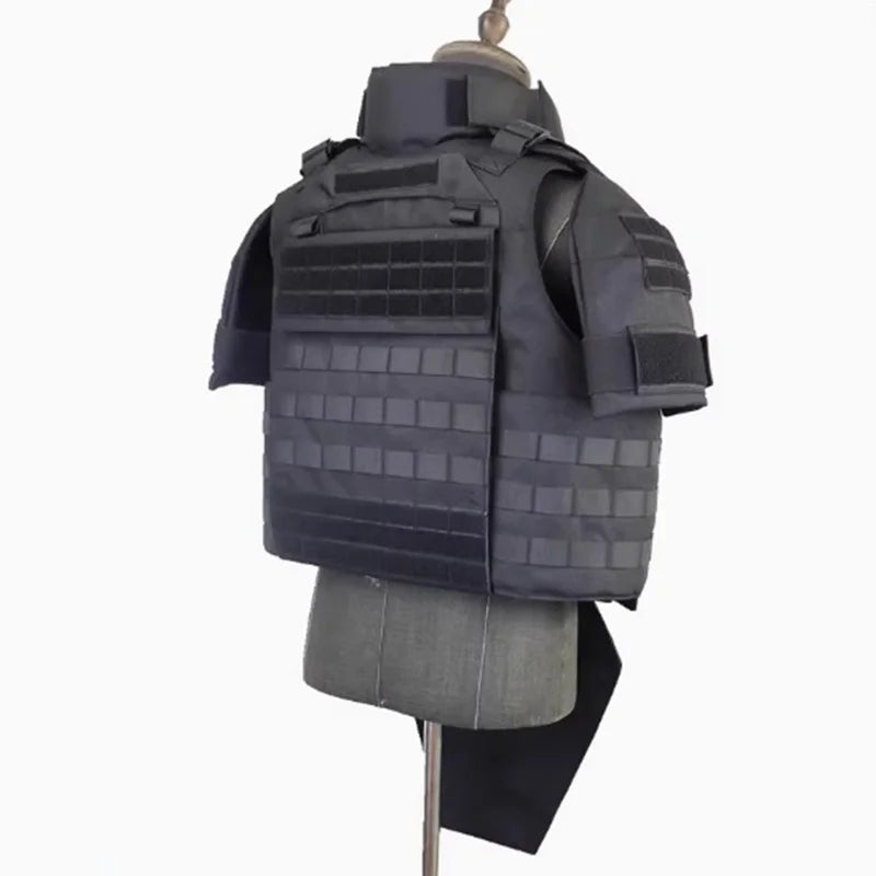 Laser Cutting Full Protective Tactical Vest MOLLE System Quick Removal Of Heavy Waistcoat Outdoor Combat Training Hunting War