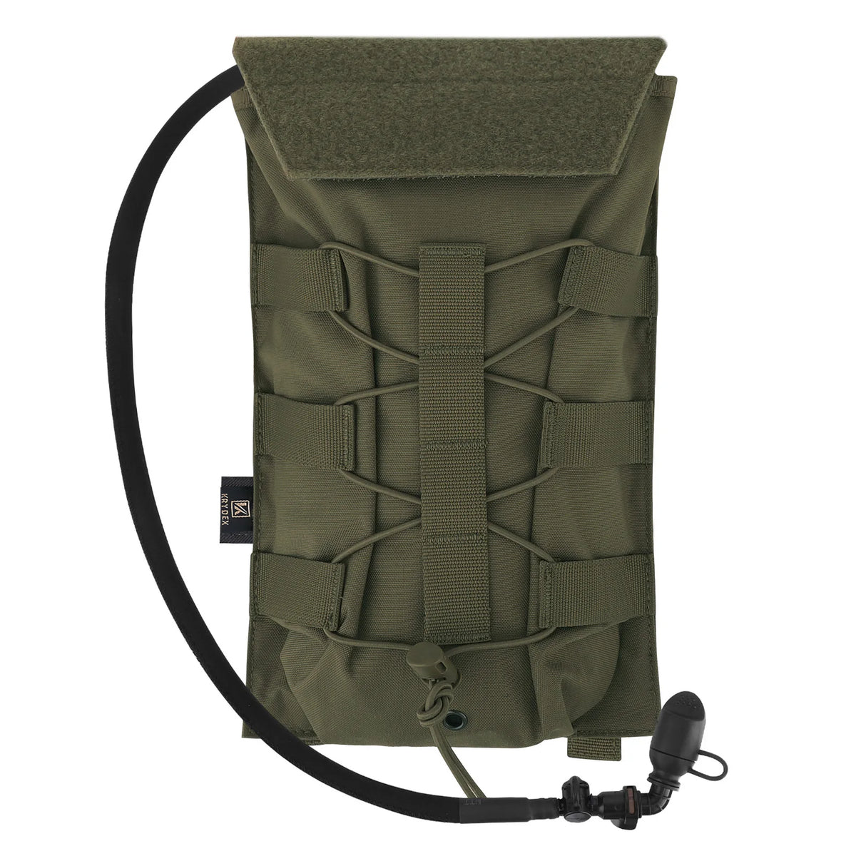 KRYDEX 500D Tactical 1.5L Hydration Carrier MOLLE Pouch Modular 50oz Water Bladder Bag Pack Hunting Outdoor Hiking Accessories
