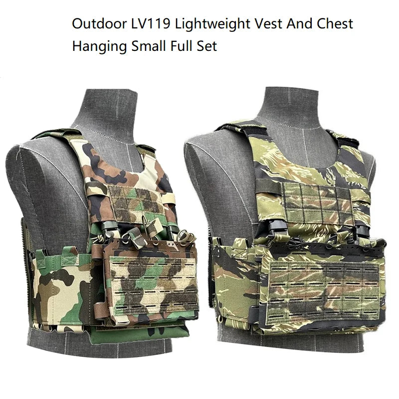 Outdoor LV119 Lightweight Vest And Chest Hanging Small Full Set