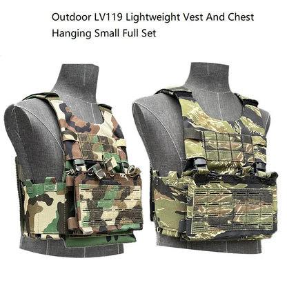 Outdoor LV119 Lightweight Vest And Chest Hanging Small Full Set
