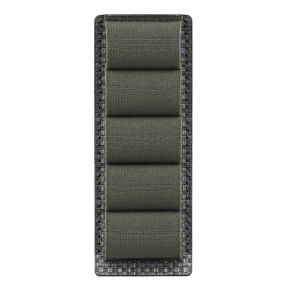 Tactical Elastic 5 Gauge Shell Holder MOLLE Shotshell Hanging Panel Magazine Pouch Paintball Airsoft Hunting Gear