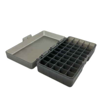50 Round Tactical Flip-Top Ammo Box for .45 ACP/40/10MM Cal  Pistol Ammo Carry Storage Box Hunting Accessories