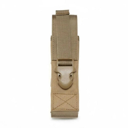 MOLLE Pouch Nylon Flashlight Holder Quick Access Torch Case Belt and Vest Attachment for Trekking