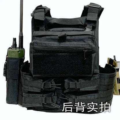 Airsoft Call of Duty 19 COD Ghost Nightwar Style Plate Carrier Chest Equipment Set Tactical Vest Full Set for Outdoor Cosplay