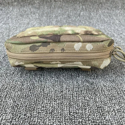 Multicam Map Pouch Tactical EDC Molle Bag Equipment Hunting Multi-function Utility Chest Sundry Waist Bag