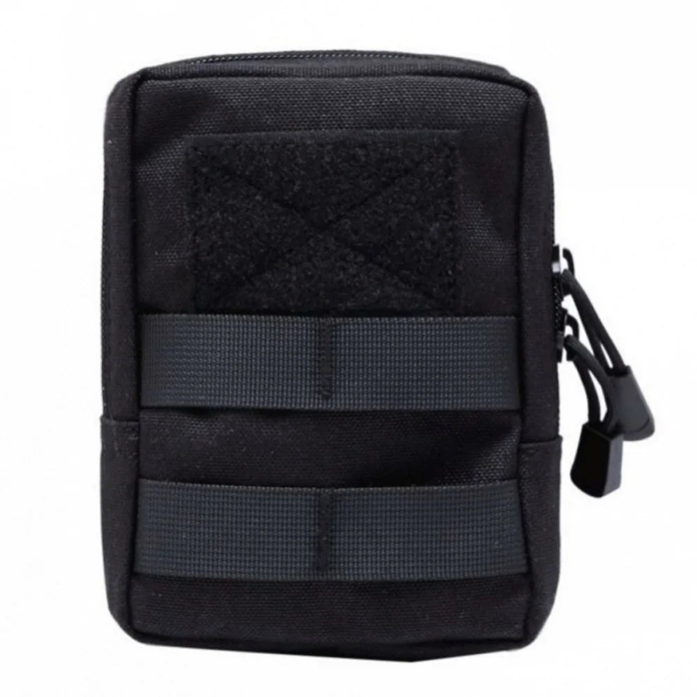 600D  Outdoor Waist Bag Molle Pouch Tool Zipper Waist Pack Hungitng Accessory Belt Pouch