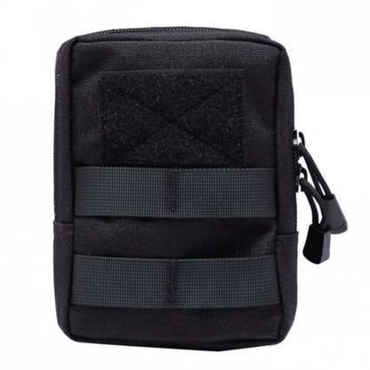 600D  Outdoor Waist Bag Molle Pouch Tool Zipper Waist Pack Hungitng Accessory Belt Pouch