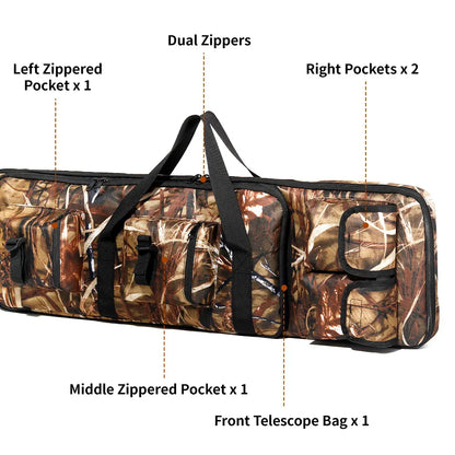 94cm 120cm Double Long Gun Bag Soft Rifle Case Rifle Backpack Shooting Carry Shoulder Bags for Hunting Accesories
