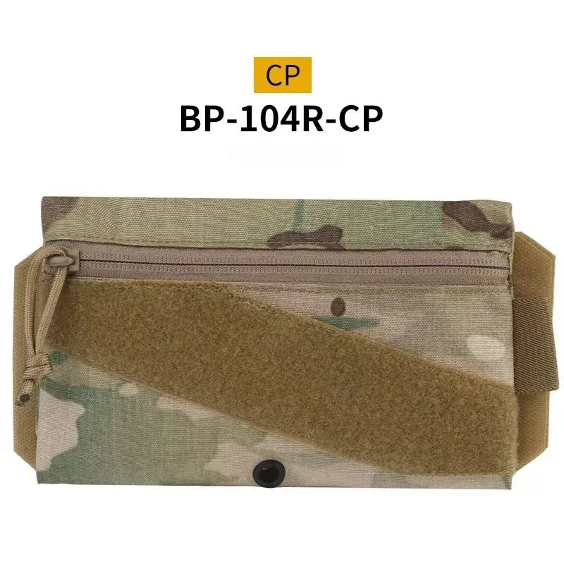 Tactical AC Candy Pouch with Velcro Fastener, Storage Bag for Airsoft Vest Plate Carrier