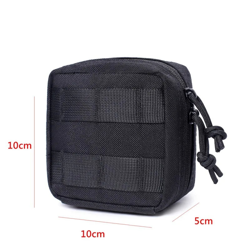 Tactical Pouch EDC Tool Storage Kit Molle System for Hunting Hiking Backpack Accessories Multifunctional Tools Bag Tool Bag