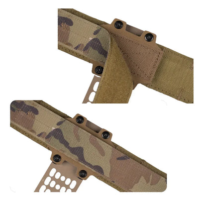 MHA Adapter Bridge Hook and Loop Modular Holster Adapter Mounting For Panel Two-piece Battle Belt Hunting Accessories