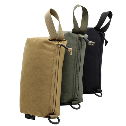 Fwoyonze Outdoor Toiletries Storage Pouch Undries Bag For Multifunctional Tools Tactical Running Portable EDC Tool Storage Bag