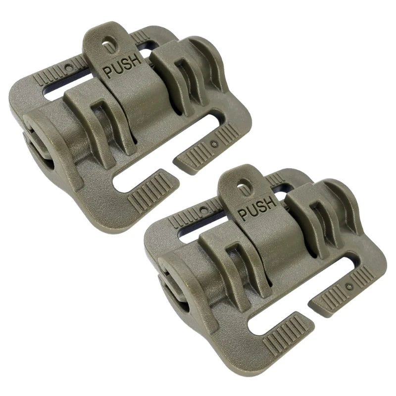 2×Tacticals Vest Quick Release Buckle Fast Fit Molles Side Belt Cummerbund Tube