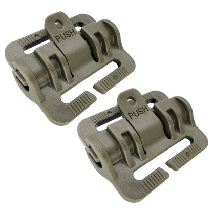 2×Tacticals Vest Quick Release Buckle Fast Fit Molles Side Belt Cummerbund Tube