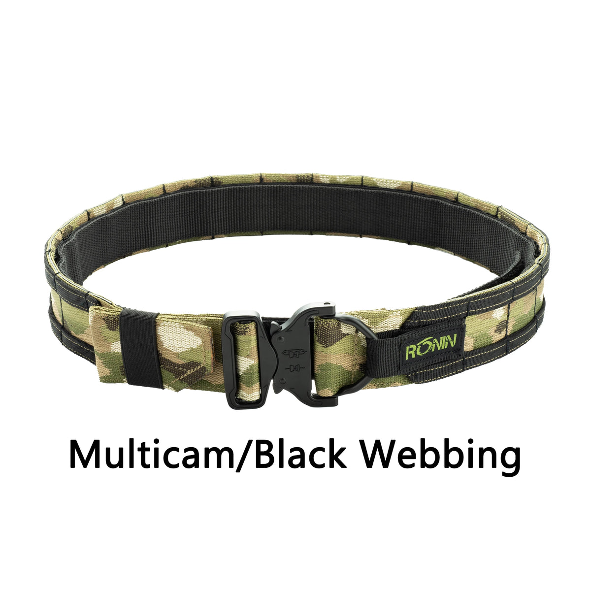 【1.5Inch  2 Inch】Ronin Style Belt Outdoor Hunting Double Layer  Belt Molle System