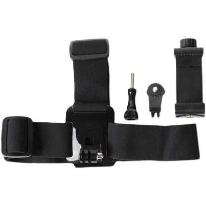 Headband Mobile Phone Mounting Smartphone Stand Phone Headband Strap For Outdoor Insta360 AKASO SJCAM Sports Camera Accessories